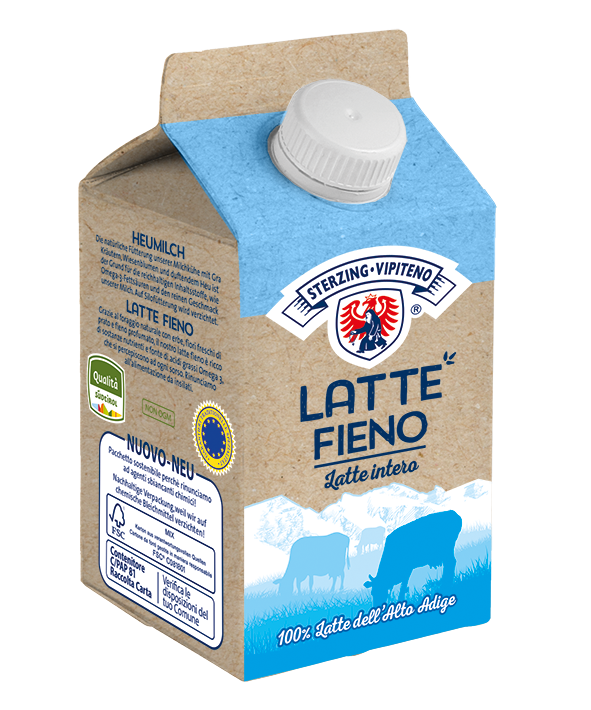 Sterzinger Heumilch - frische pasteurisierte Vollmilch - 1/2 lt