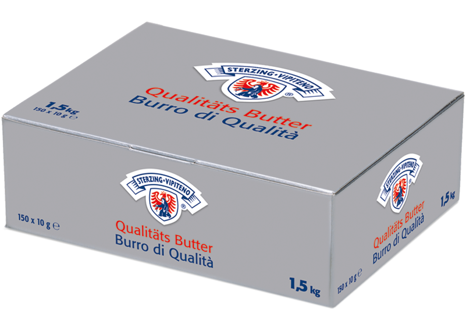 Sterzinger Portionenbutter - 10g x 150
