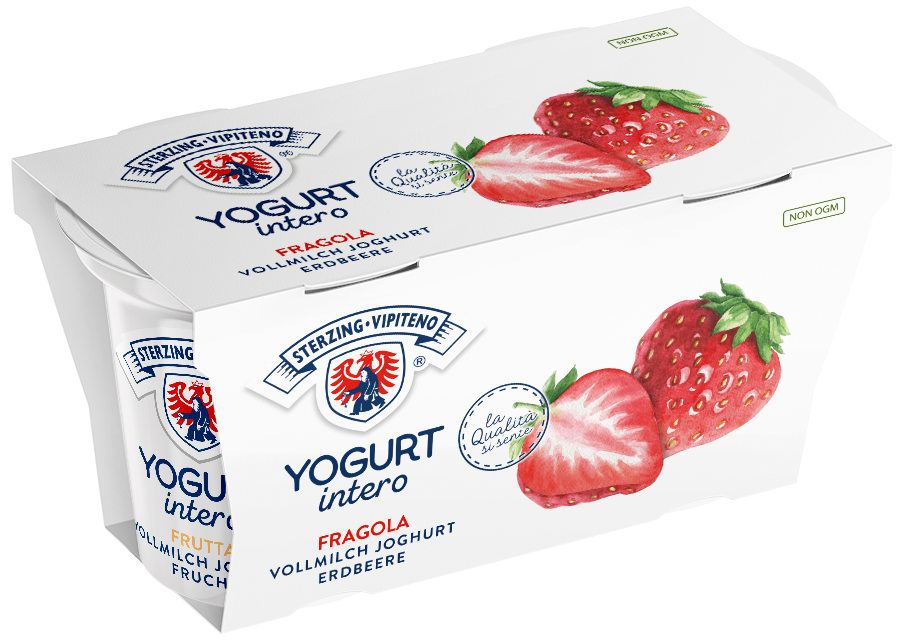 Vollmilchjoghurt - 125g x 2 - Erdbeer
