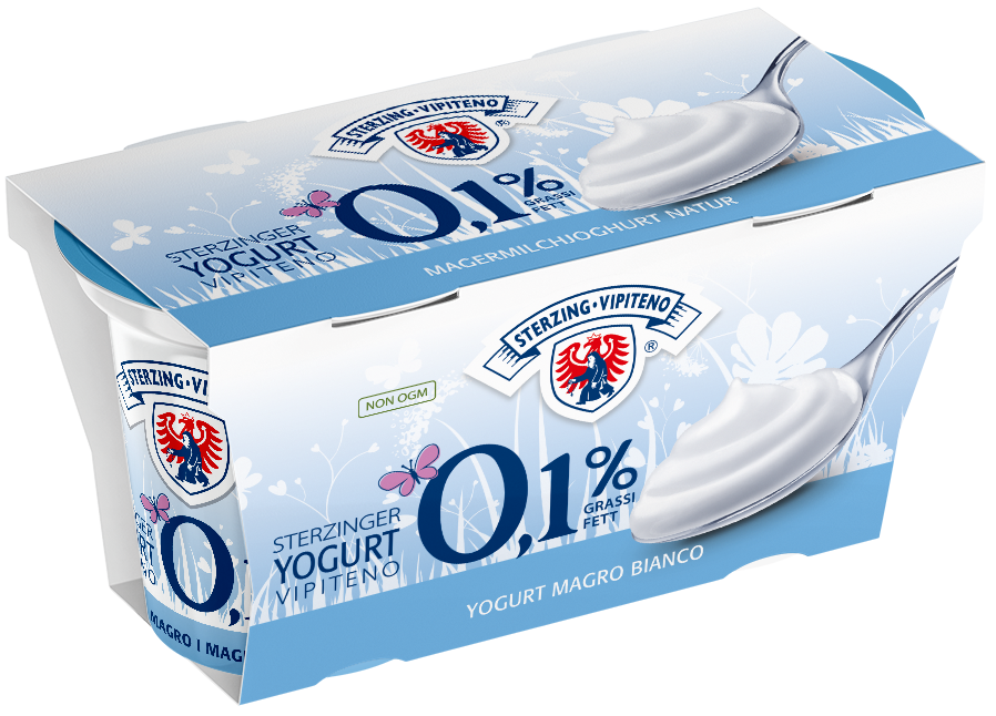 Magermilchjoghurt - 125g x 2 - Natur