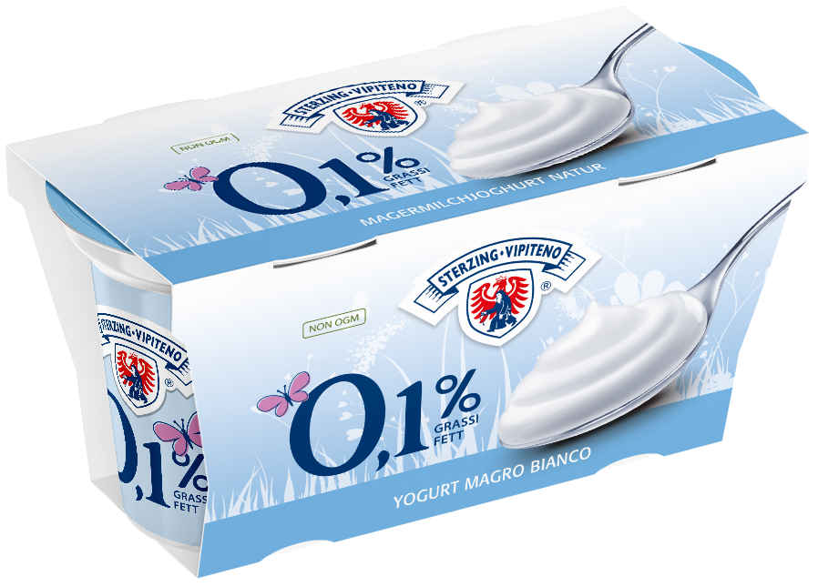 Magermilchjoghurt - 125g x 2 - Natur