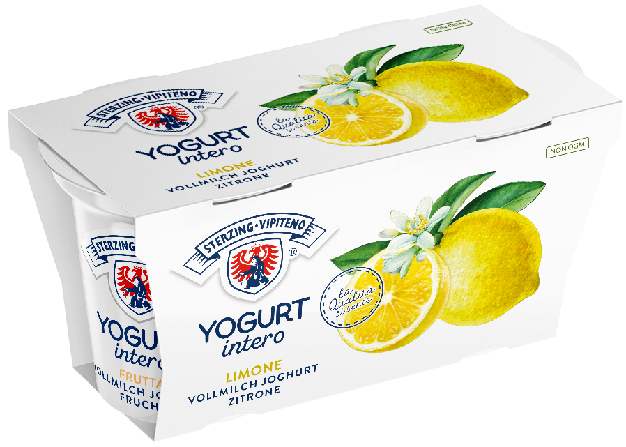 Vollmilchjoghurt - 125g x 2 - Zitrone