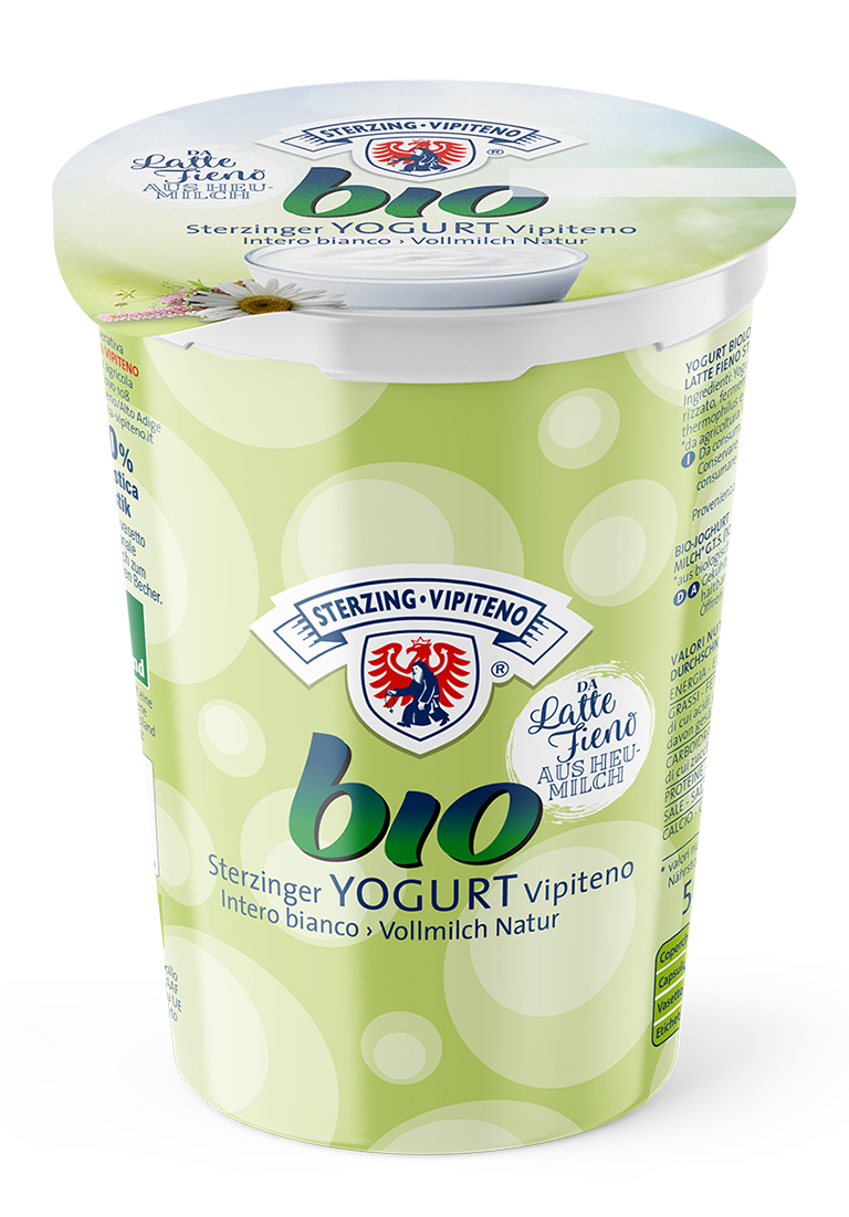Bio Vollmilchjoghurt aus Heumilch g.t.S. - 500g - Natur