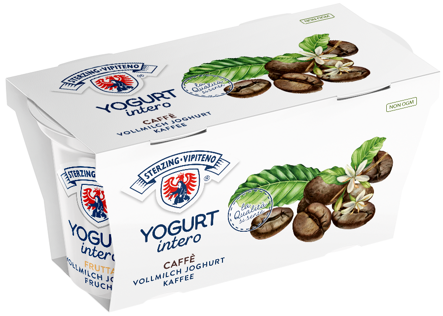 Vollmilchjoghurt - 125g x 2 - Kaffee