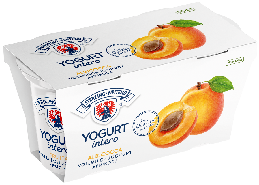 Vollmilchjoghurt - 125g x 2 - Aprikose