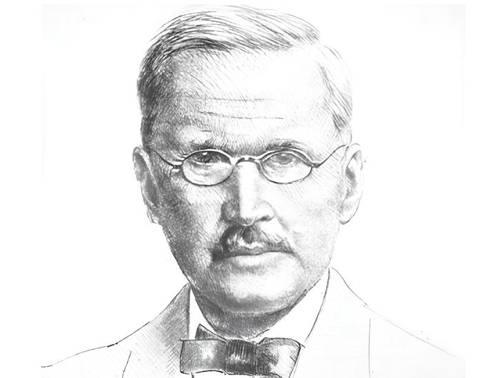 Zeichnung Gesicht Friedrich Wilhlem Raiffeisen