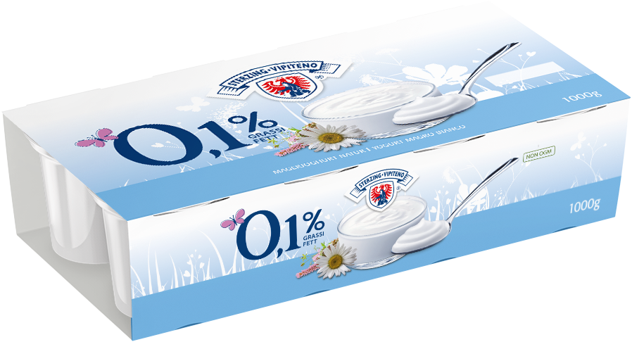 Magermilchjoghurt - 125g x 8 - Natur