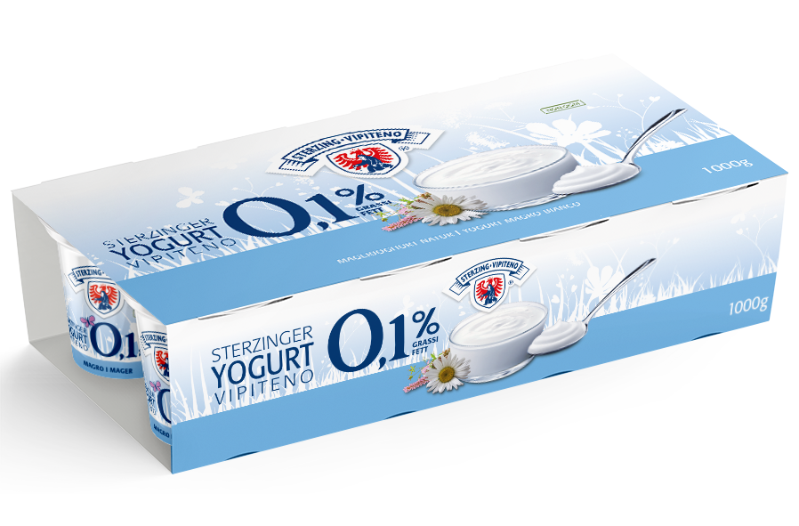 Magermilchjoghurt - 125g x 8 - Natur