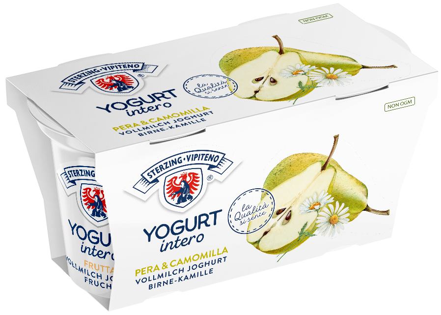 Vollmilchjoghurt - 125g x 2 - Williamsbirne und Kamille