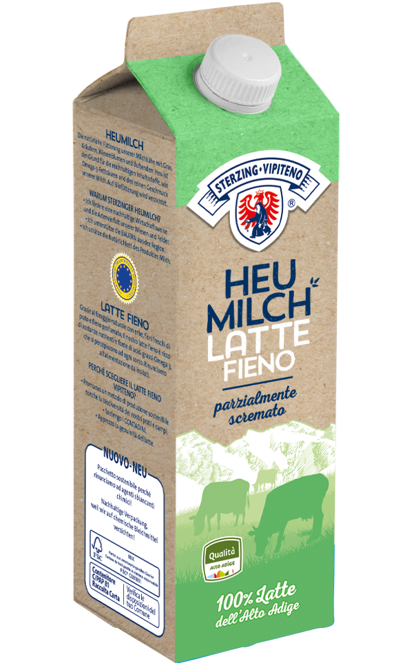 Sterzinger Frischmilch pasteurisiert teilentrahmt - 1l