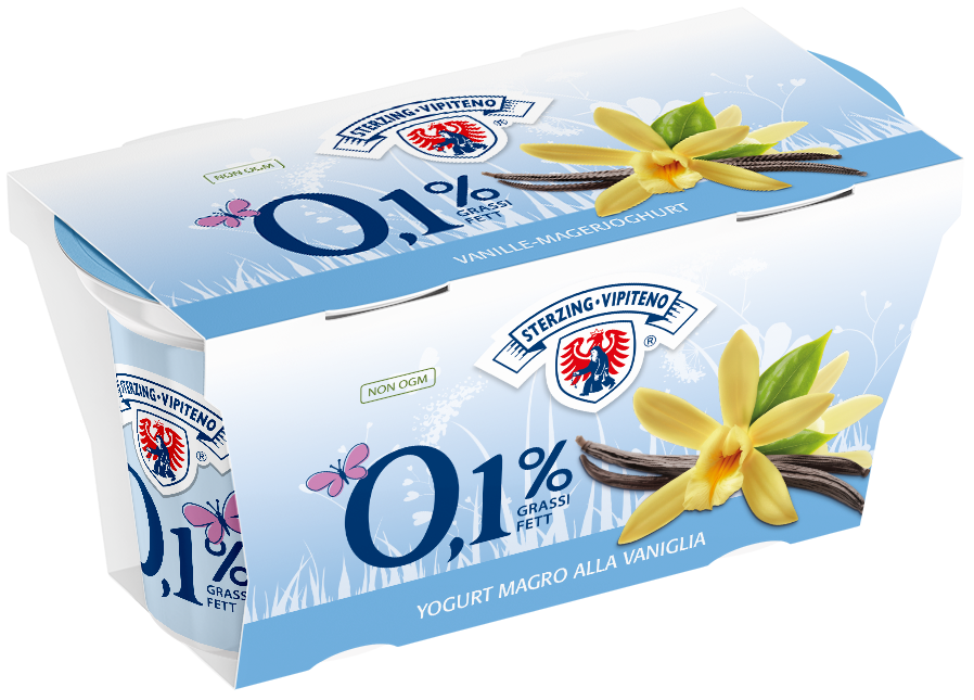Magermilchjoghurt 0,1% - 125g x 2 - Vanille