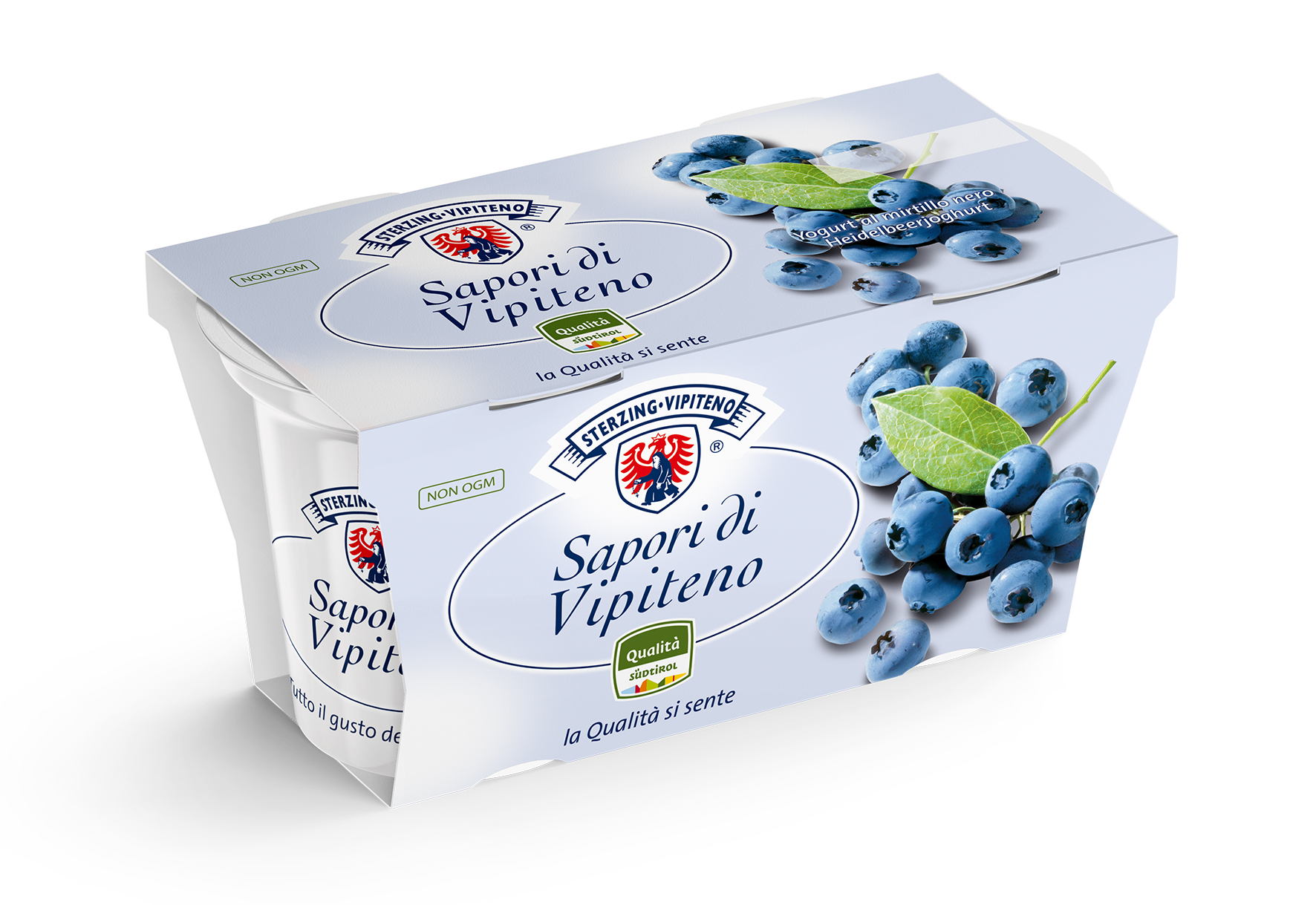 Joghurt Sterzinger Köstlichkeiten - 125g x 2 - Heidelbeer