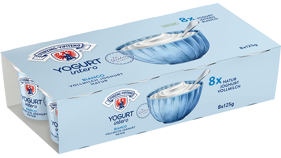 Vollmilchjoghurt - 125g x 8 - Natur