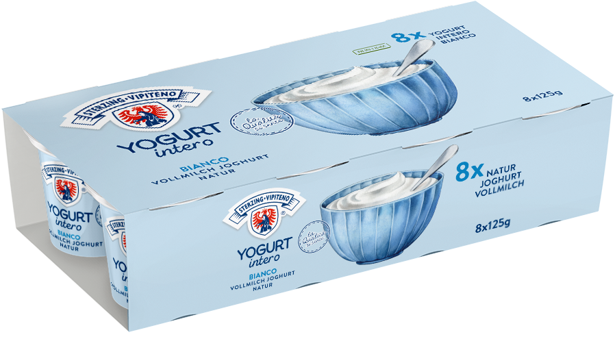 Vollmilchjoghurt - 125g x 8 - Natur