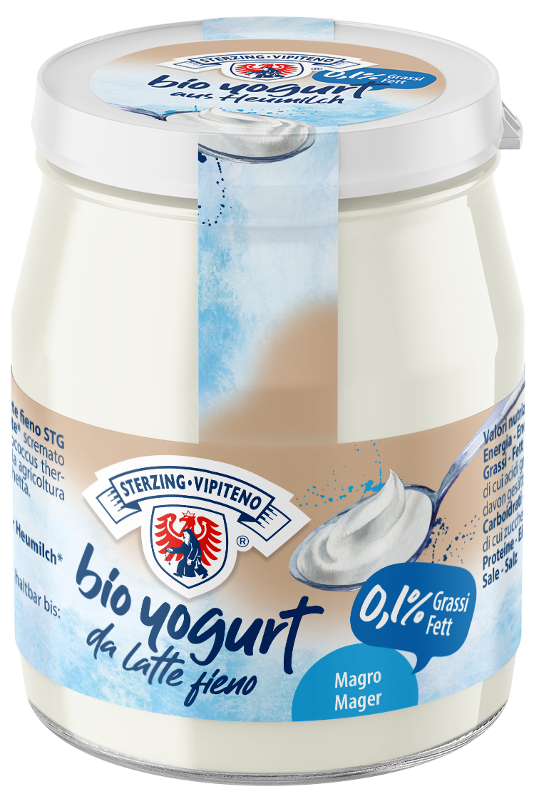 Bio Magermilchjoghurt aus Heumilch g.t.S. - 150g - Natur