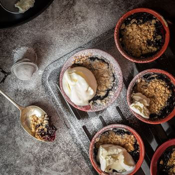 Erdbeercrumble