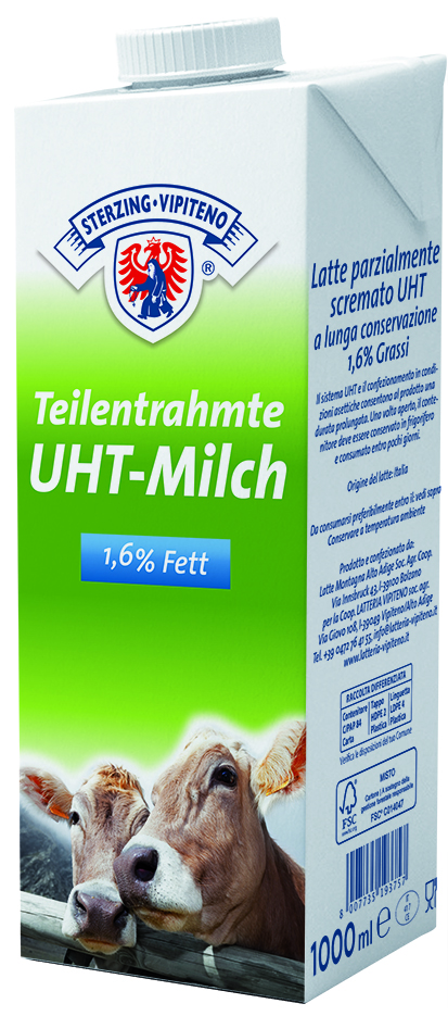 Wofür Steht Das H In H Milch H-Milch UHT teilentrahmt - 1,6% - 1l