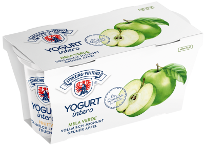 Vollmilchjoghurt - 125g x 2 - Grüner Apfel