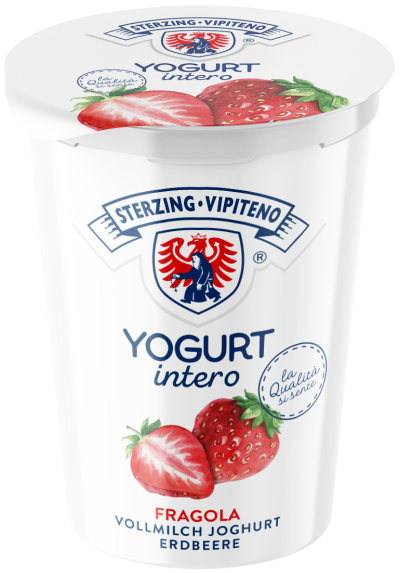 Vollmilchjoghurt - 500g - Erdbeer