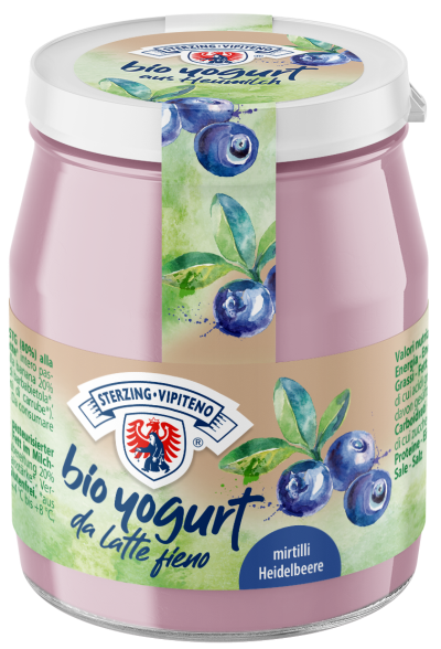 Bio Vollmilchjoghurt aus Heumilch g.t.S. - 150g - Heidelbeer