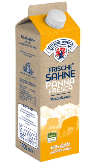 Sterzinger Frischsahne pasteurisiert - 1l